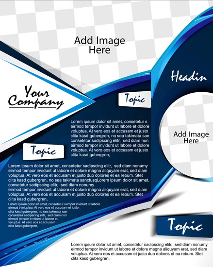Creative brochure cover vectors