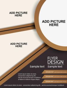 Vector Flyer Design - Business