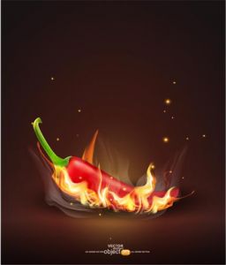 Creative fire vector effects