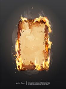 Creative fire vector effects