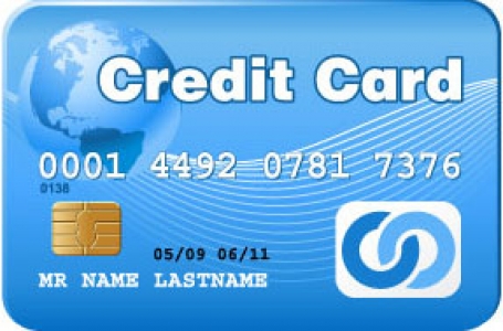 Credit card vector template