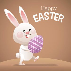 happy easter card cute bunny egg decorative,happy easter card cute bunny egg decorative