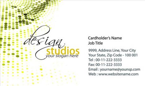 Creative business card design