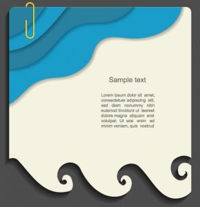 Dialog box shaped labels vector