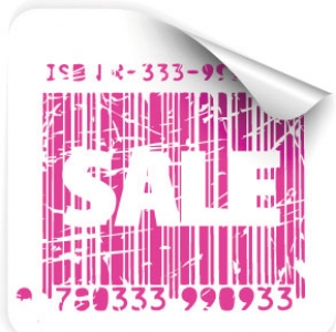 Discount vector label