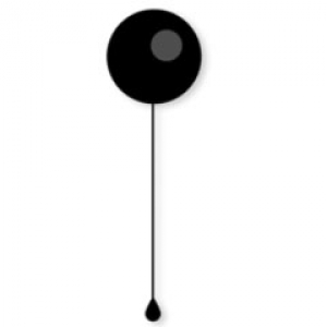 Dripping circle Photoshop brush