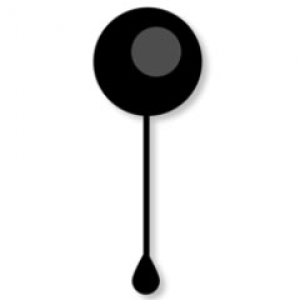 Dripping circle brush