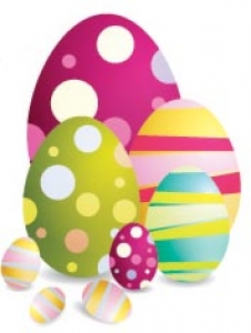 Easter eggs design