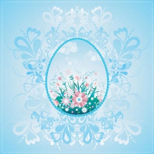 Easter eggs vector