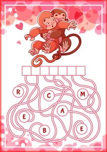 Educational puzzle game with cute monkeys.