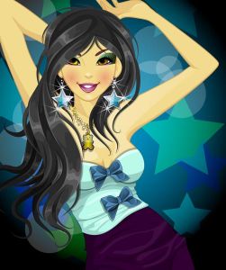 Fashion seductive girls vectors