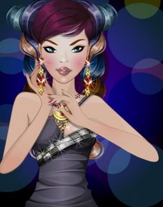 Fashion seductive girls vectors