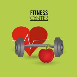 fitness lifestyle related icons image