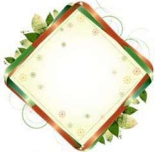 Floral frame vector