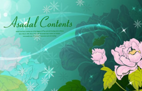 Flower banners design