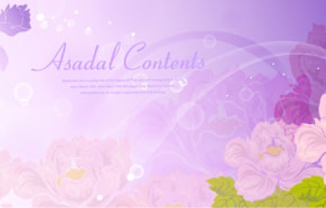 Flower banners design