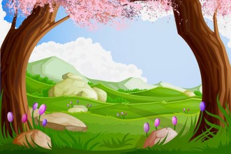 Forest and jungle landscapes vector