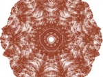 Fractal circle brush