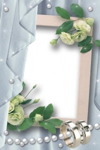 Frame wedding layout