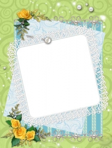 Frame wedding design