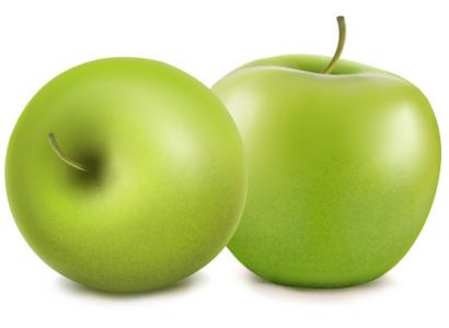 Fresh apple vector design