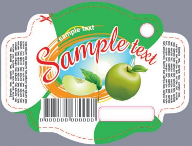 Fruit label design