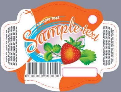 Fruit label design