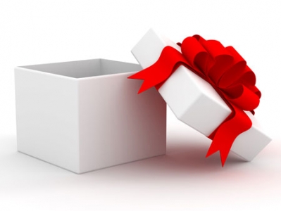 Gift box template