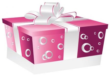 Gift box vector template