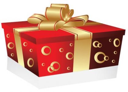 Gift box vector