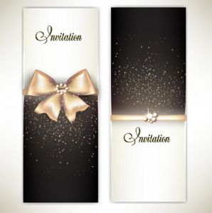 Gift cards and invitations vector