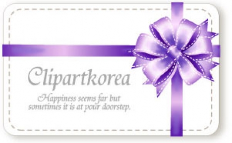 Gift label card