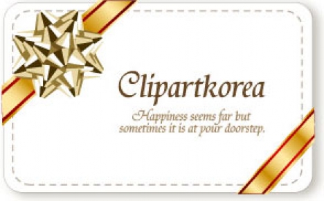 Gift label card