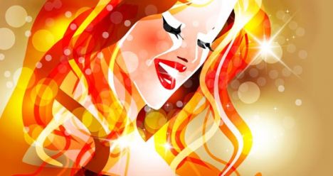 glamour-and-shiny-girl-vector5