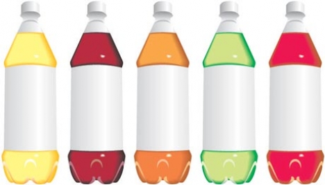 Bottle vector design