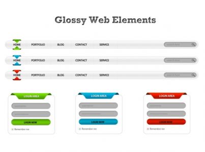 Glossy-web-elements-for-Photoshop2