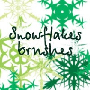 Snowflake Photoshop brush