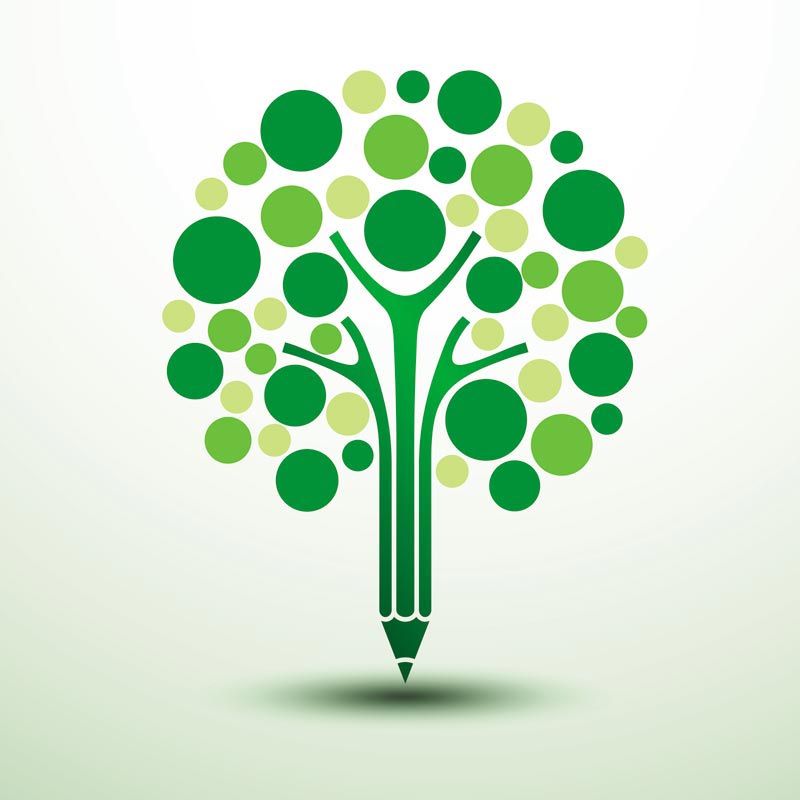 Green concept logo vectors