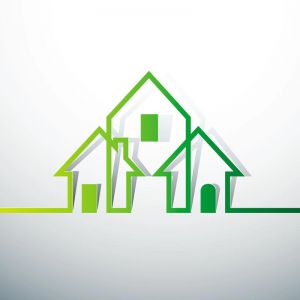 house vector concept logo