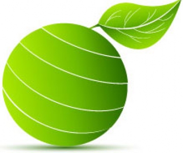 Green environmental icon