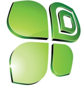 Green vector logo