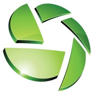 Green vector logo