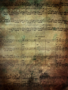 Grunge music texture