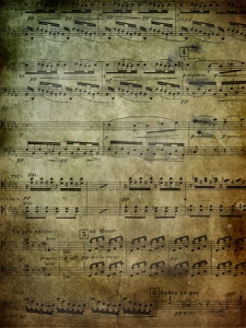 Grunge music texture