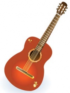 Guitar music instrument