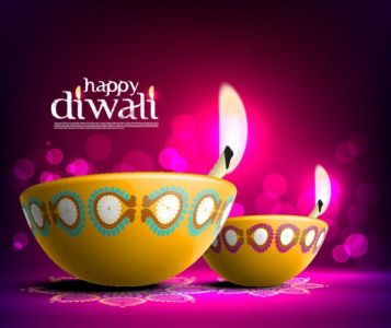 Happy Diwali vector backgrounds