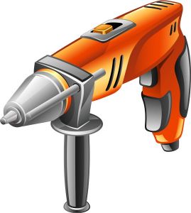 Hardware power tool vector