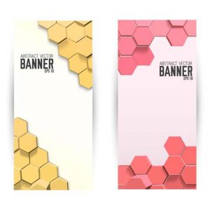 Modern design. Business banner set