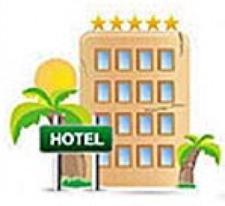 Transparent hotel icon