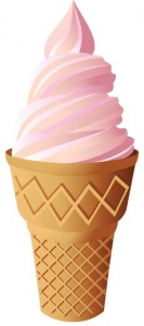 Ice cream vector design